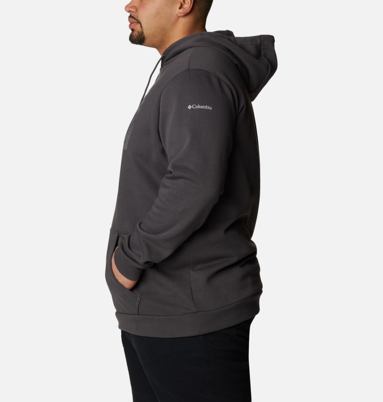 Men's Columbia CSC Country Logo Hoodie Black | Plus Size CA-VLC30